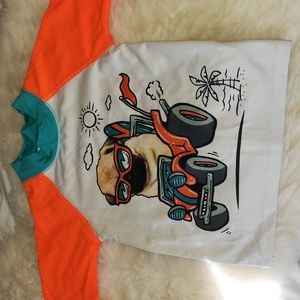 Pug swim rashguard